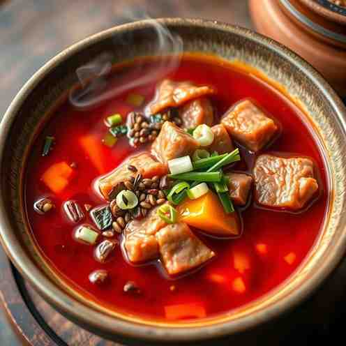 Homemade Hot Pot Soup Base - Sichuan Mala